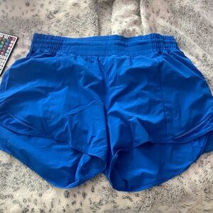 Lululemon Athletica Vibrant Blue Athletic Shorts
